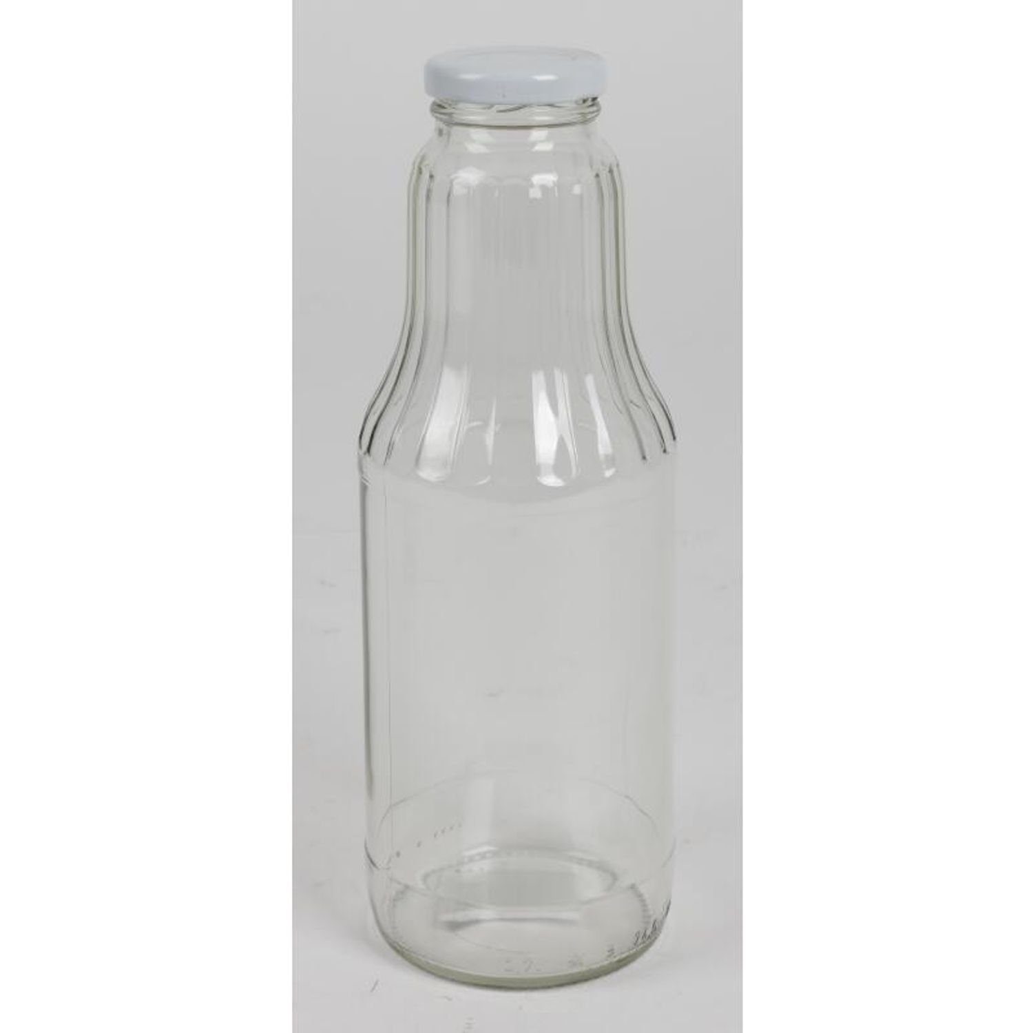 700ml Wasser Schraubdeckel Trinkflasche Küchen Tisc 9x BURI Glasflasche Milch Trink Saft