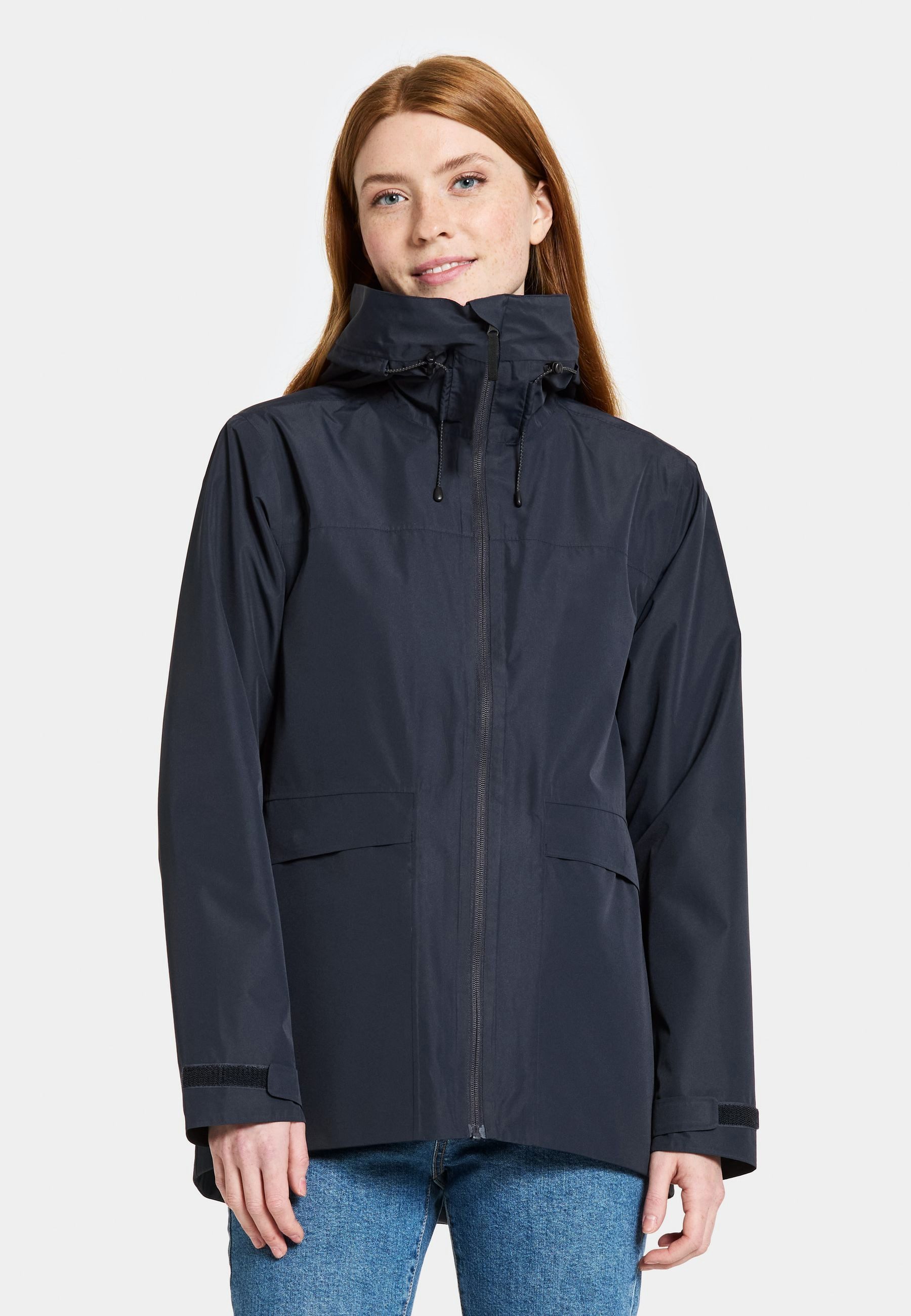 Didriksons Allwetterjacke Damen Übergangsjacke Regenjacke Wasserdicht JOANNA mit Taschen