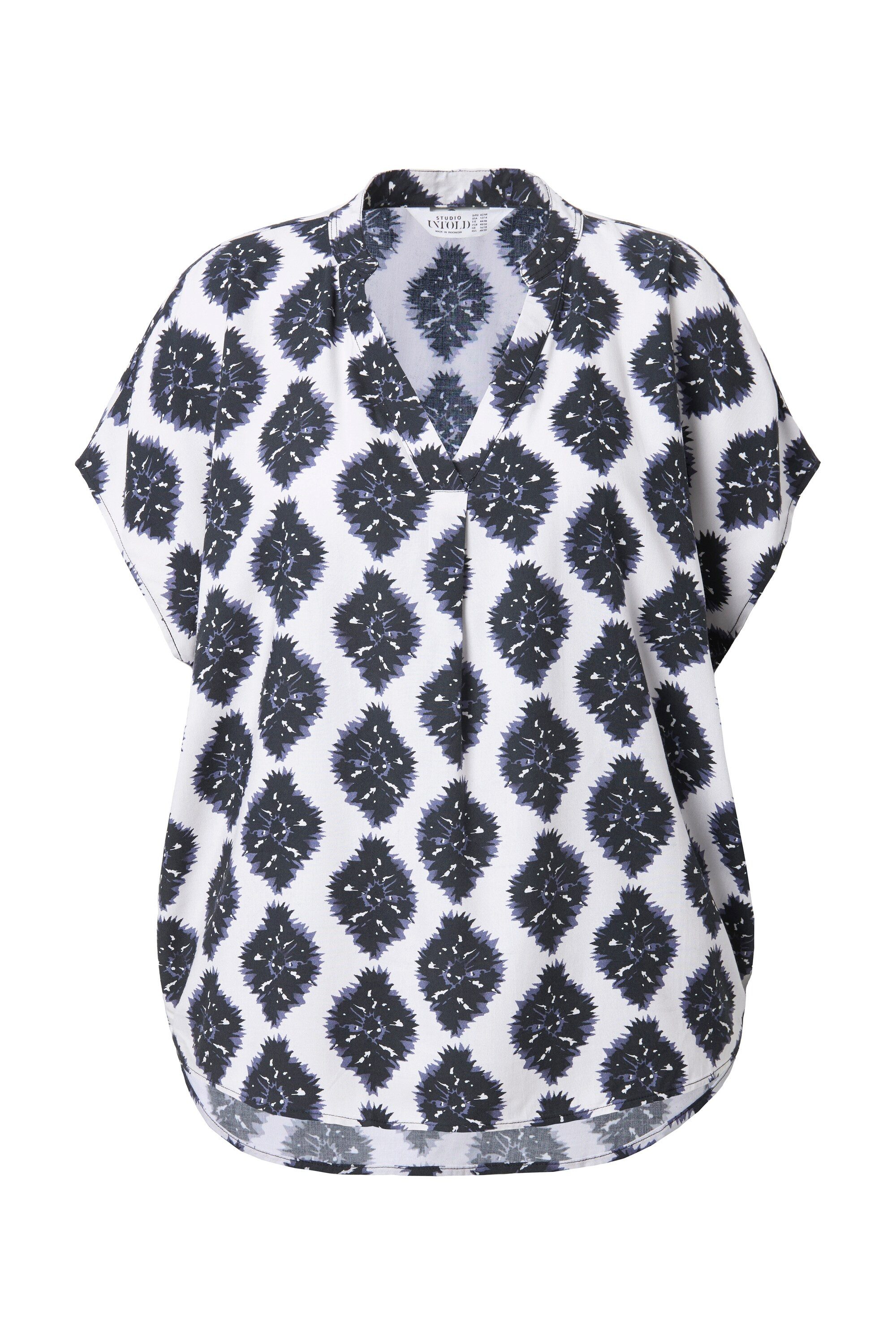 Studio Untold Hemdbluse Blusenshirt oversized Alloverprint