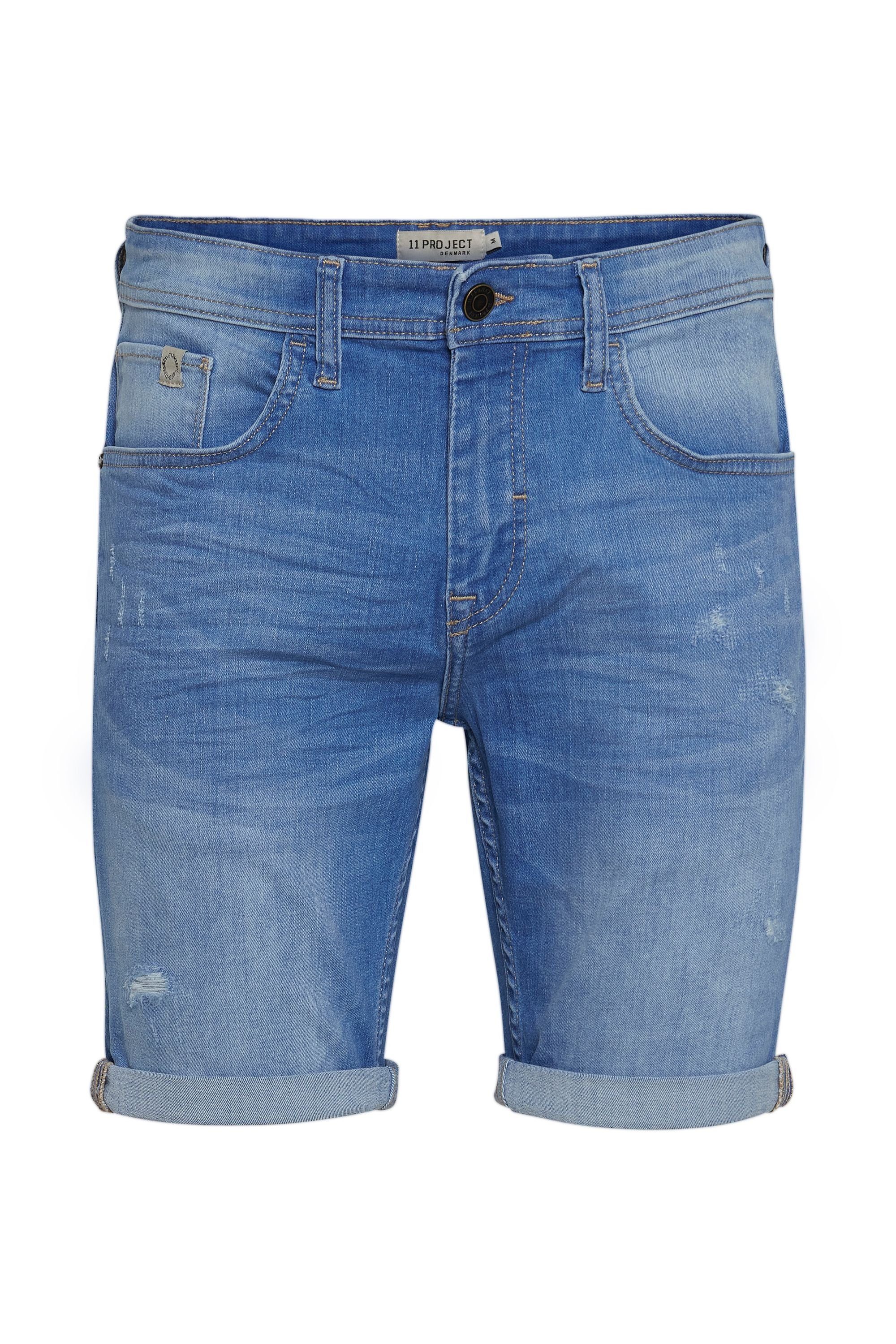 PRNarvik Project Jeansshorts Project 11 blue clear Denim 11