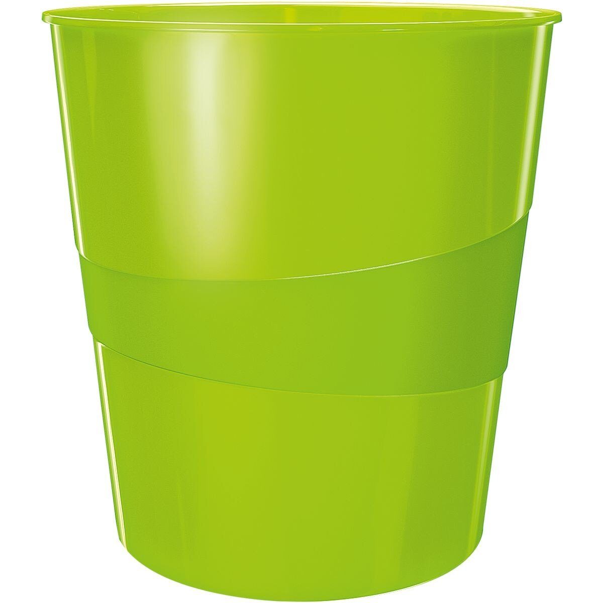 LEITZ Papierkorb WOW 5278, 15 Liter, mit integriertem Tragegriff