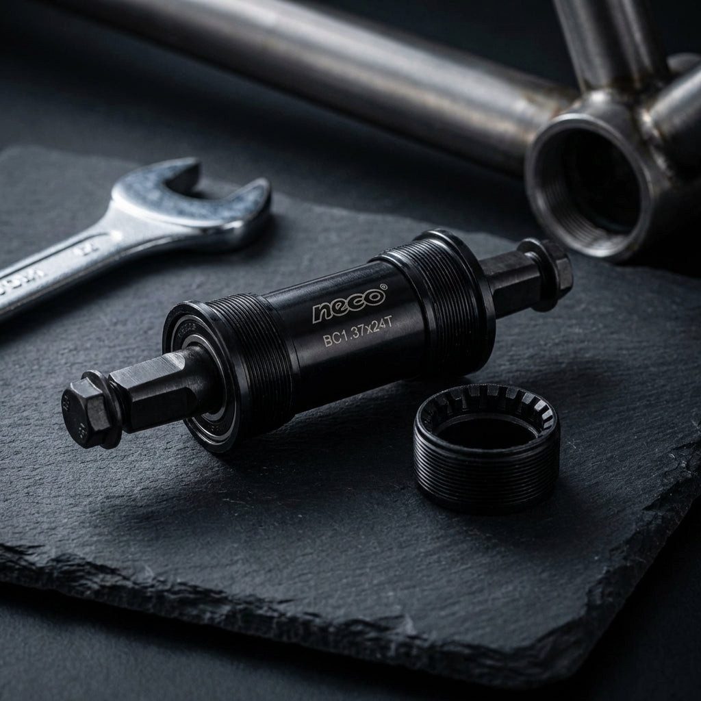 Neco Fahrradpedale NECO Innenlager 119,0 - 68 mm BSA Nylonschalen