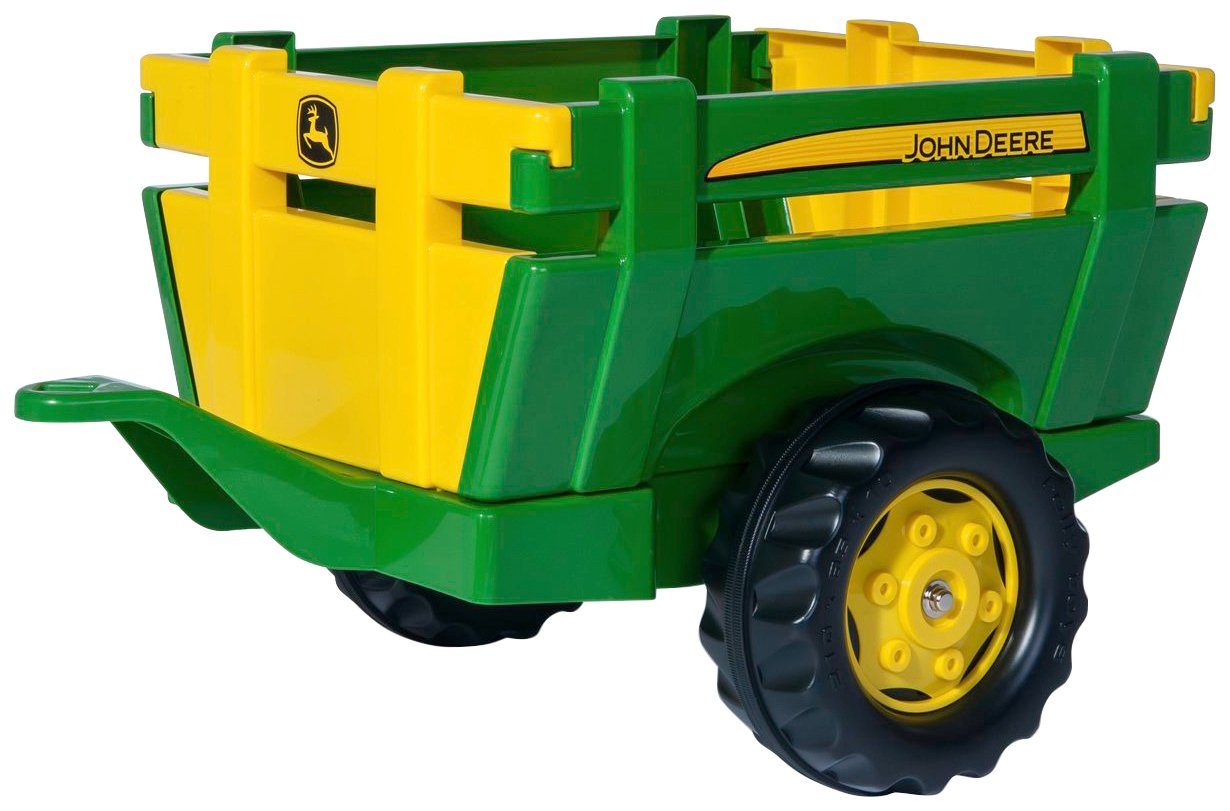 rolly toys® Kinderfahrzeug-Anhänger John Deere, für Trettraktoren