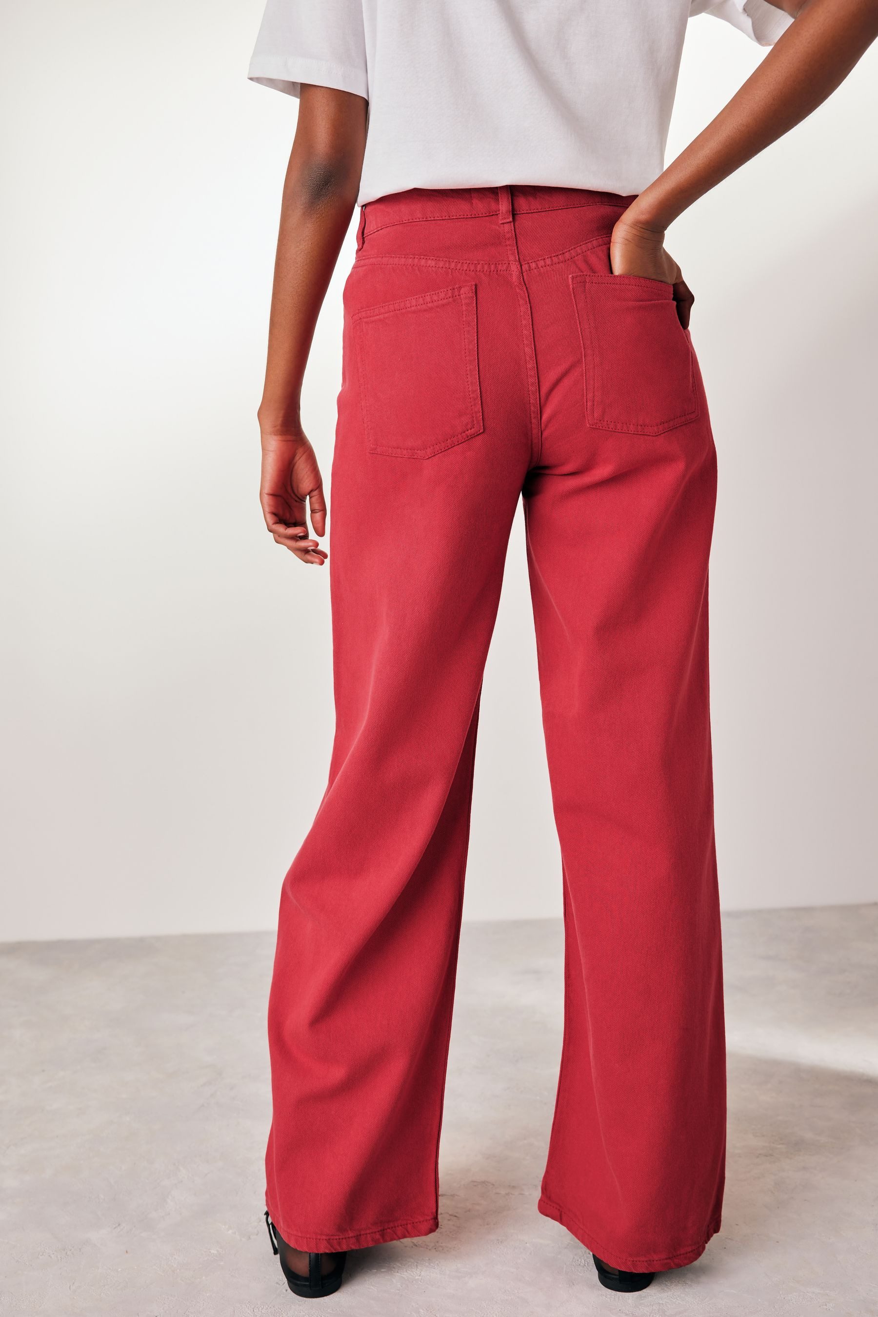 Next Weite Jeans Jeans mit weitem günstig online kaufen