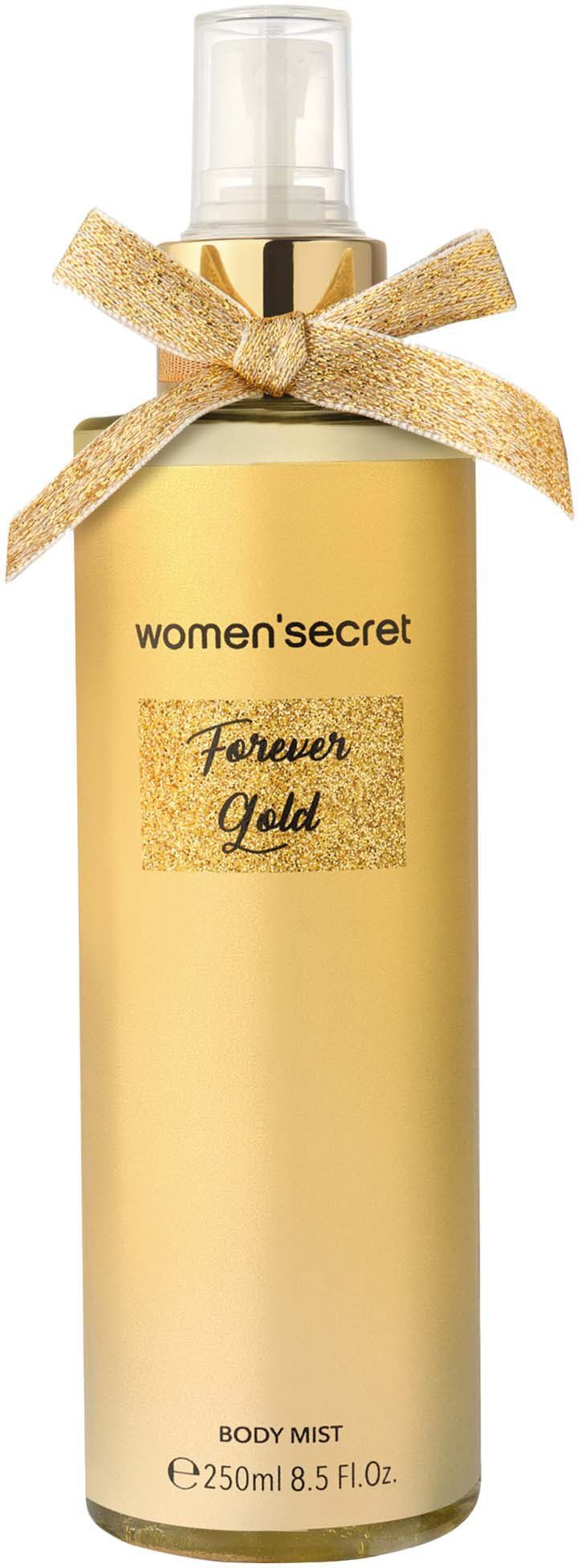 women'secret Körperspray Body Mist - Forever Gold, mit 250 Milliliter Inhalt