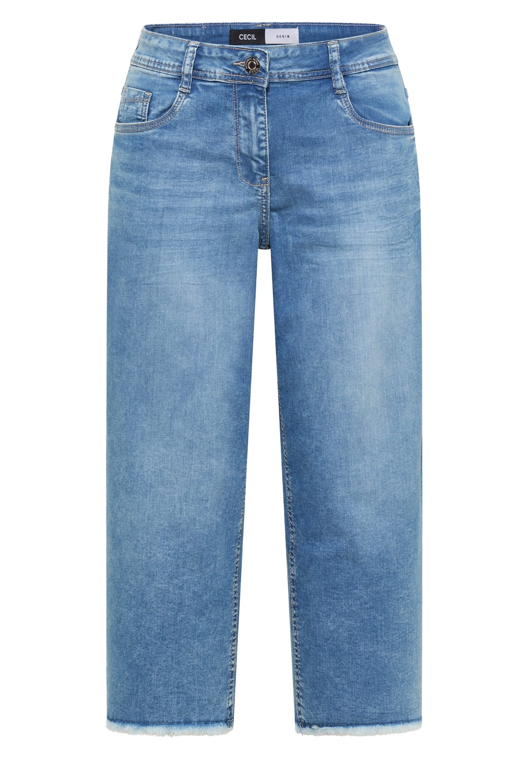 CECIL Stoffhose Style TOS Neele Light Blue