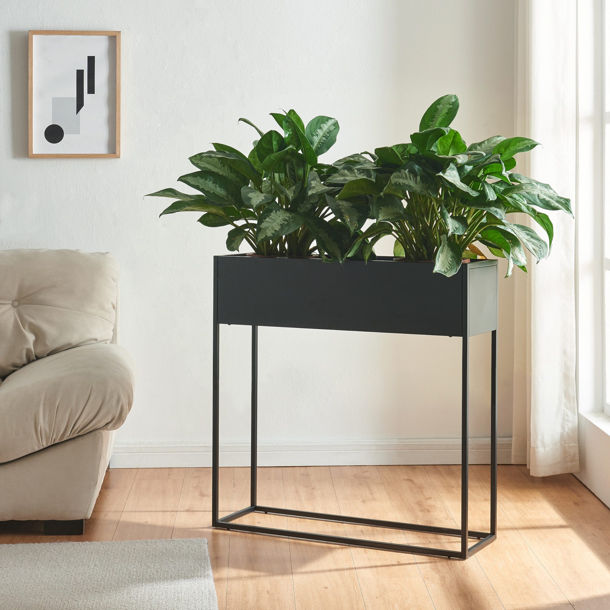 en.casa Blumenkasten, »Joensuu« Hochbeet 80 x günstig online kaufen