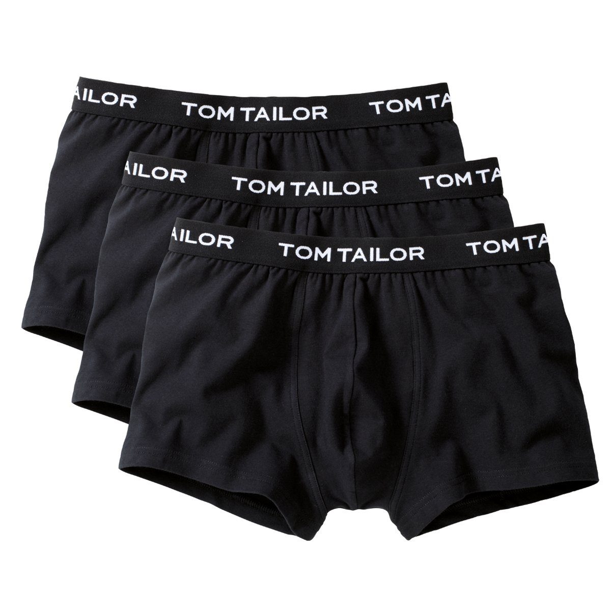 TOM TAILOR Retro Pants Herren Boxershorts (3-St) 3er Pack 9303