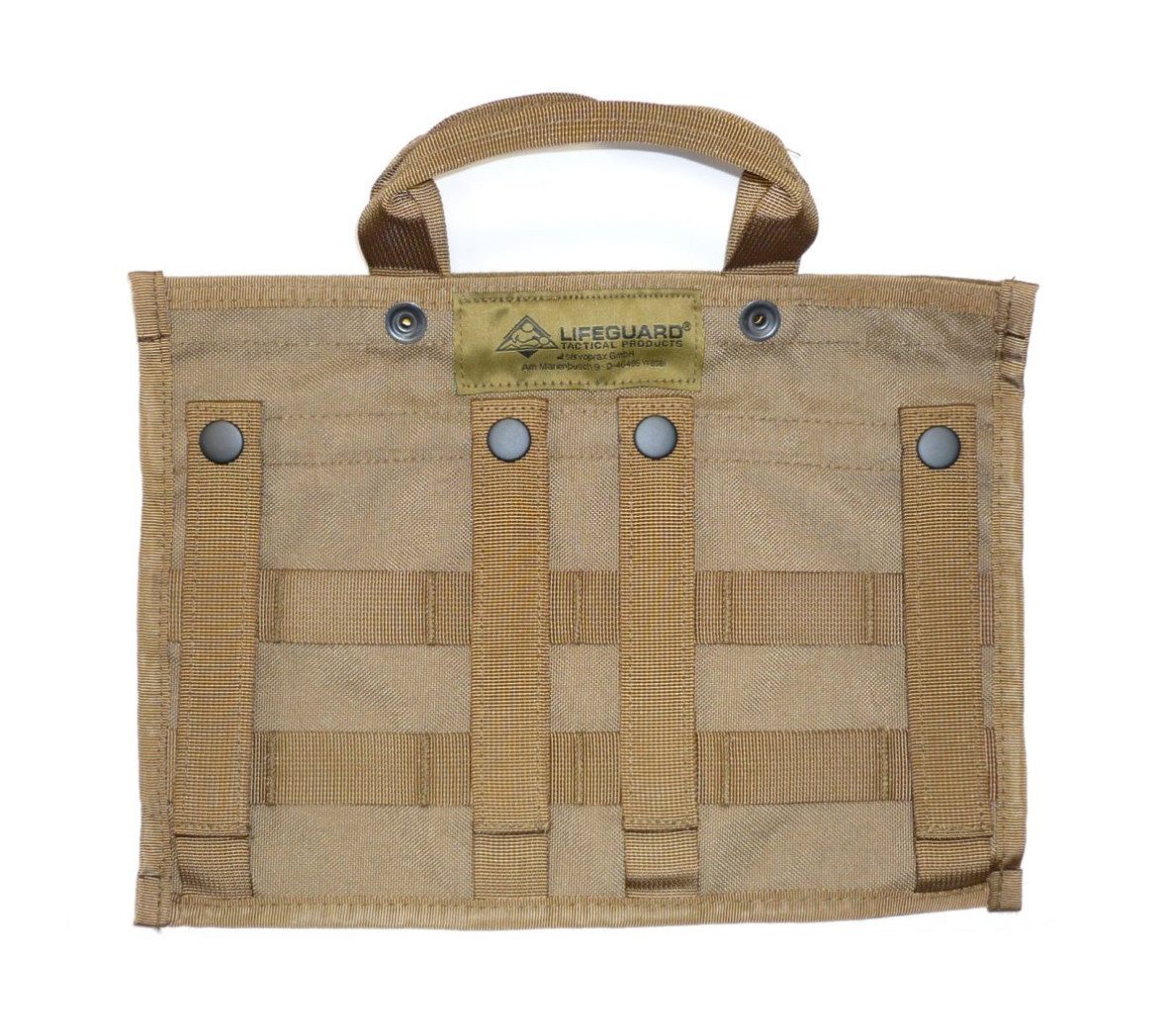 DocMed Erste-Hilfe-Set Tasche zu SEL-Bergetuch, (schwarz, coyote oder olivgrün, 1 St), Kompakte Größe, Leichtes Gewicht
