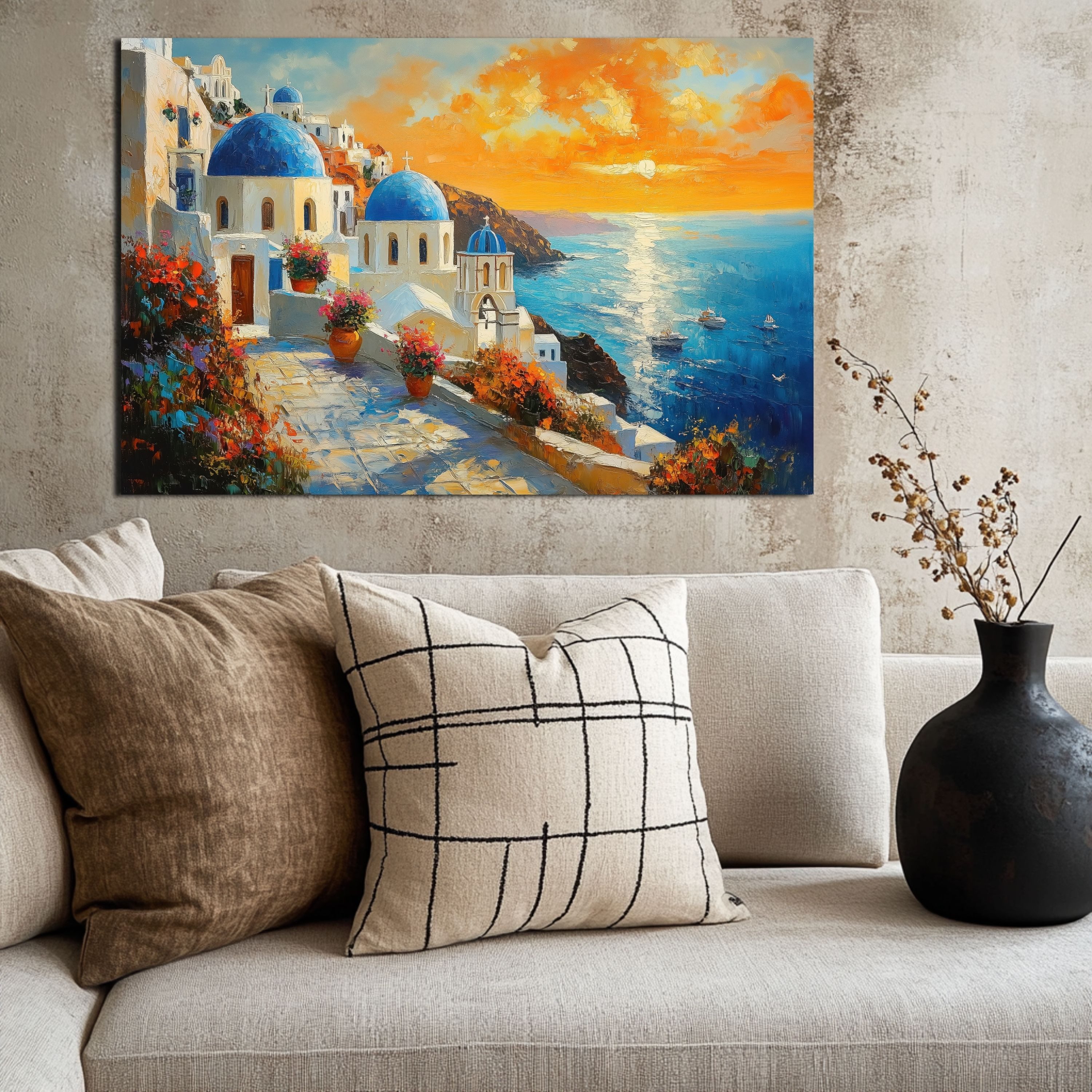 DARO Design Leinwandbild Modern Abstrakt Wandbilder günstig online kaufen