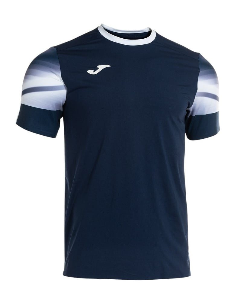 Joma T-Shirt Lauf-Shirt Elite XI (schnelltrocknend, atmungsaktiv) marineblau/weiss