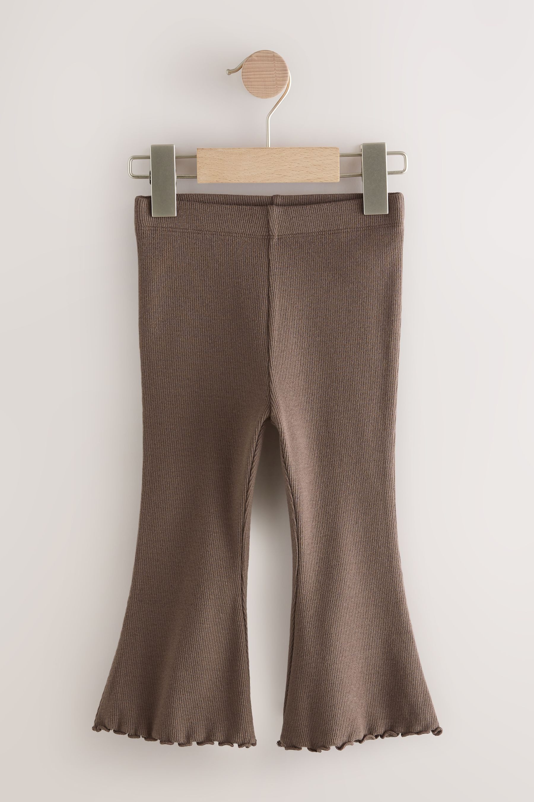 Next Leggings Gerippte Leggings mit ausgestelltem Bein (1-tlg) – Bild 4 von 5