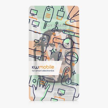 kwmobile Handyhülle Handytasche für Smartphones M - 5,5", Neopren Handy Tasche Hülle Cover Case Schutzhülle