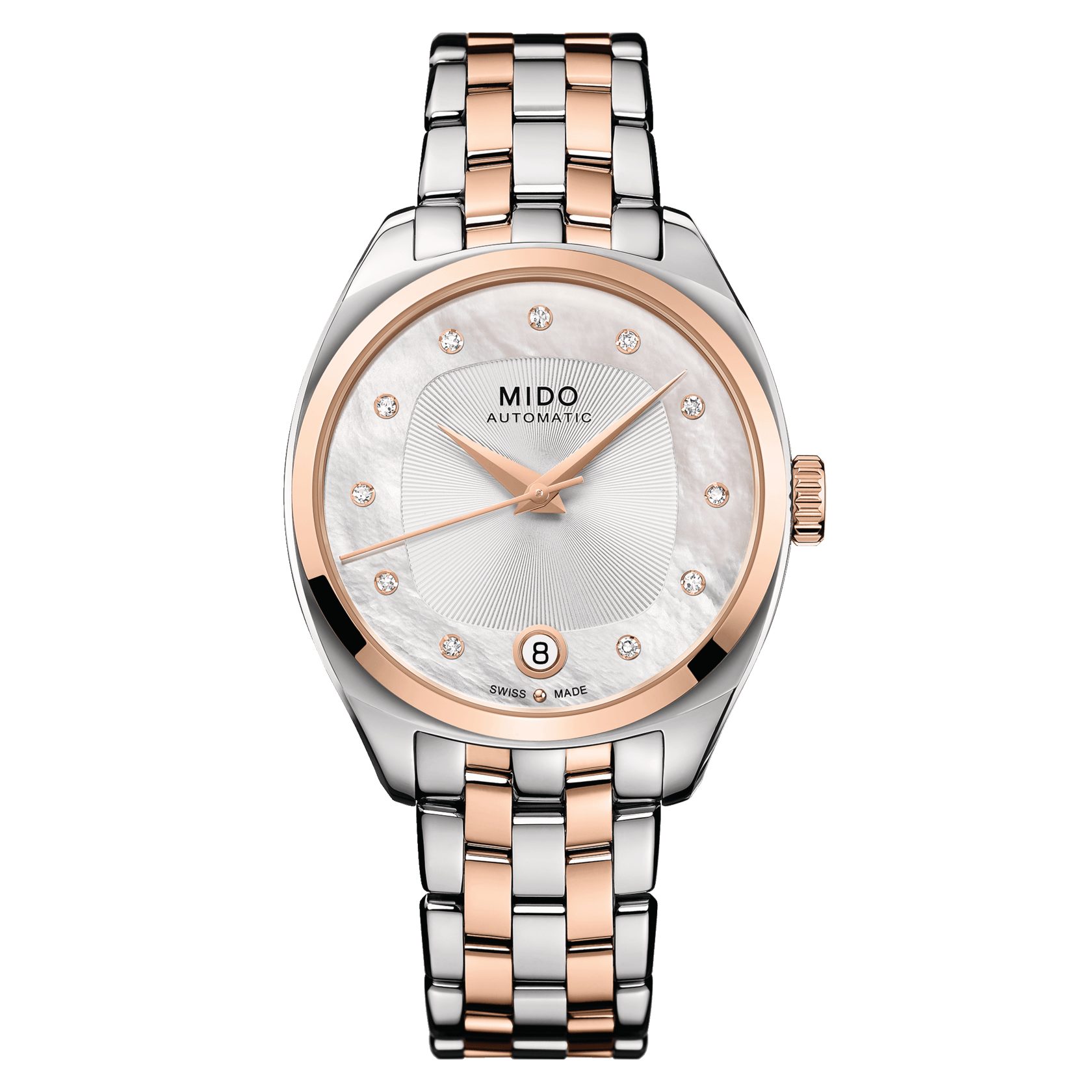 Schweizer Uhr Damenuhr MIDO Belluna Royal Lady Automatik