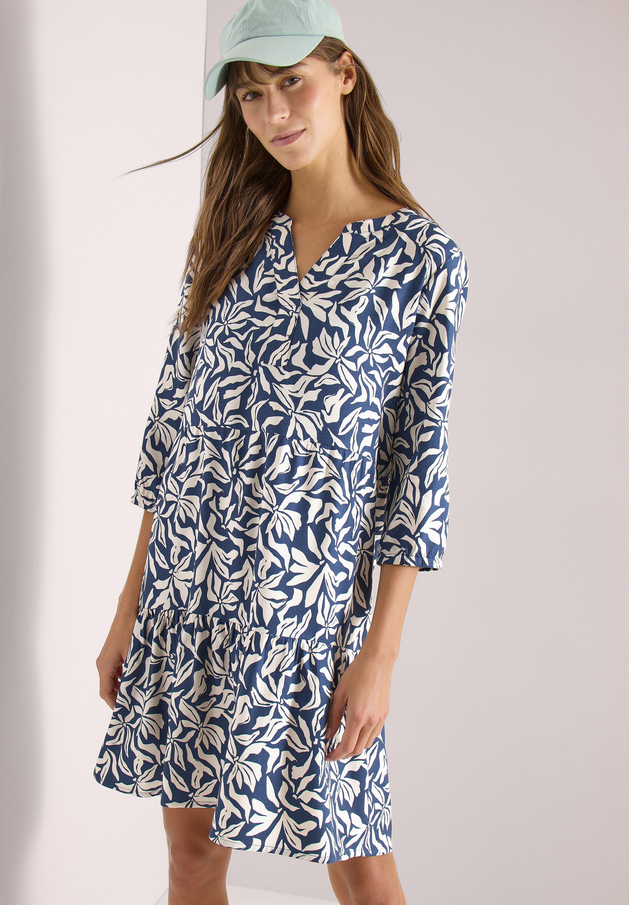 CECIL Sommerkleid aus Viskose günstig online kaufen
