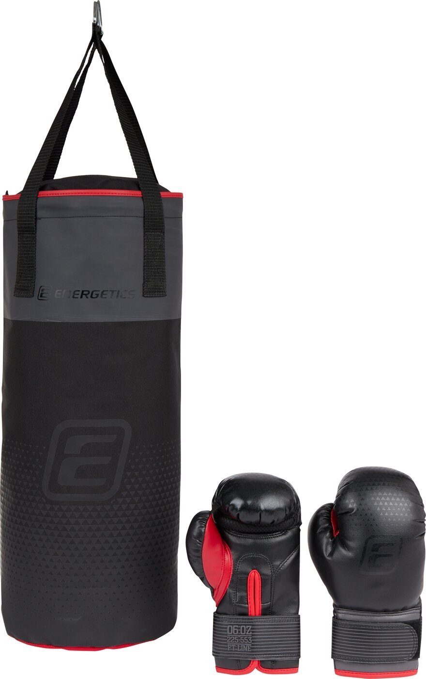 Energetics Boxsack Box-Set Boxing Set Junior FT BLACK/ GREY/ RED