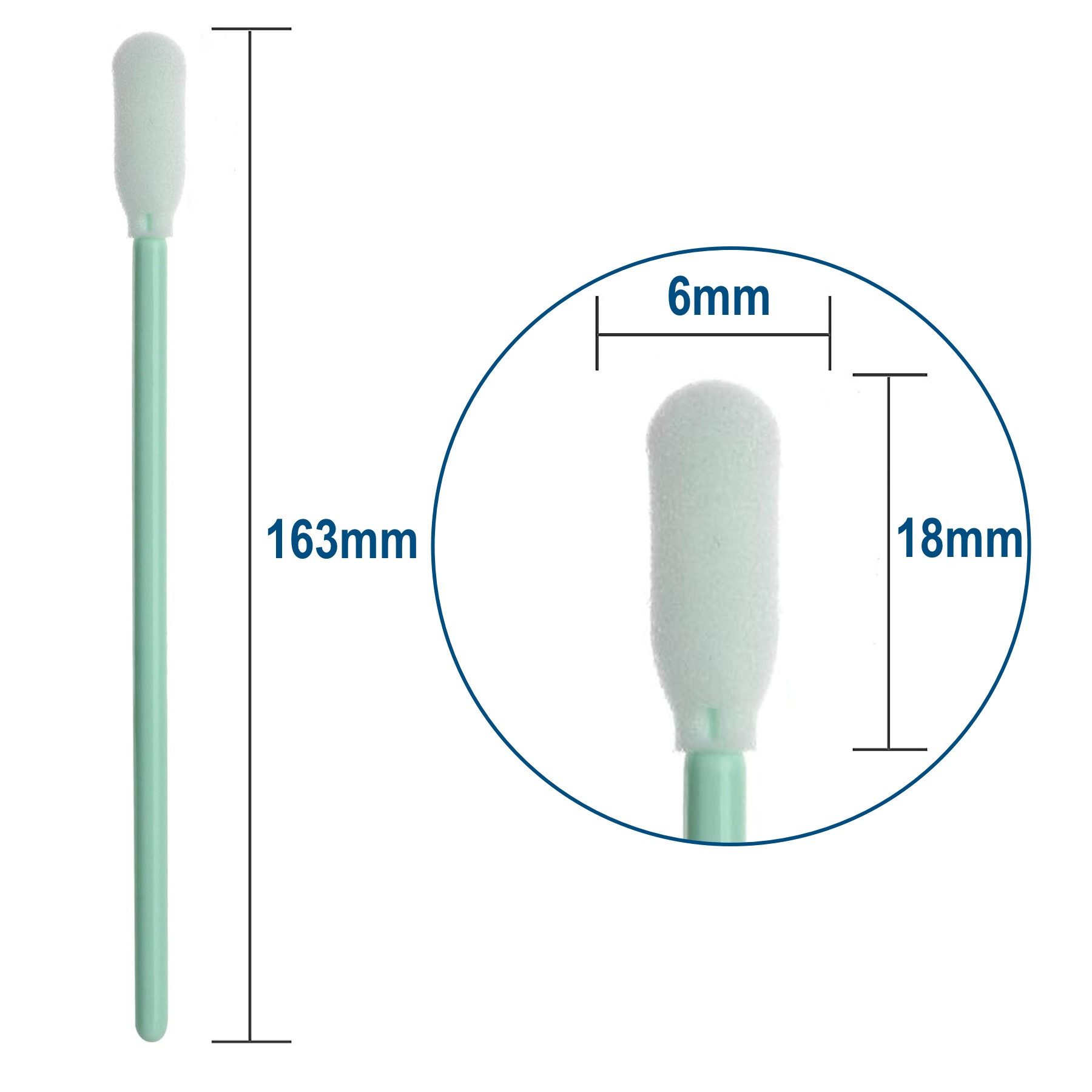 P-Beauty Cosmetic Accessories Reinigungsstäbchen Reinigungstupfer Schaumreinigungstupfer Reinigung Stäbchen, Elektronik, Optik, Medizintechnik