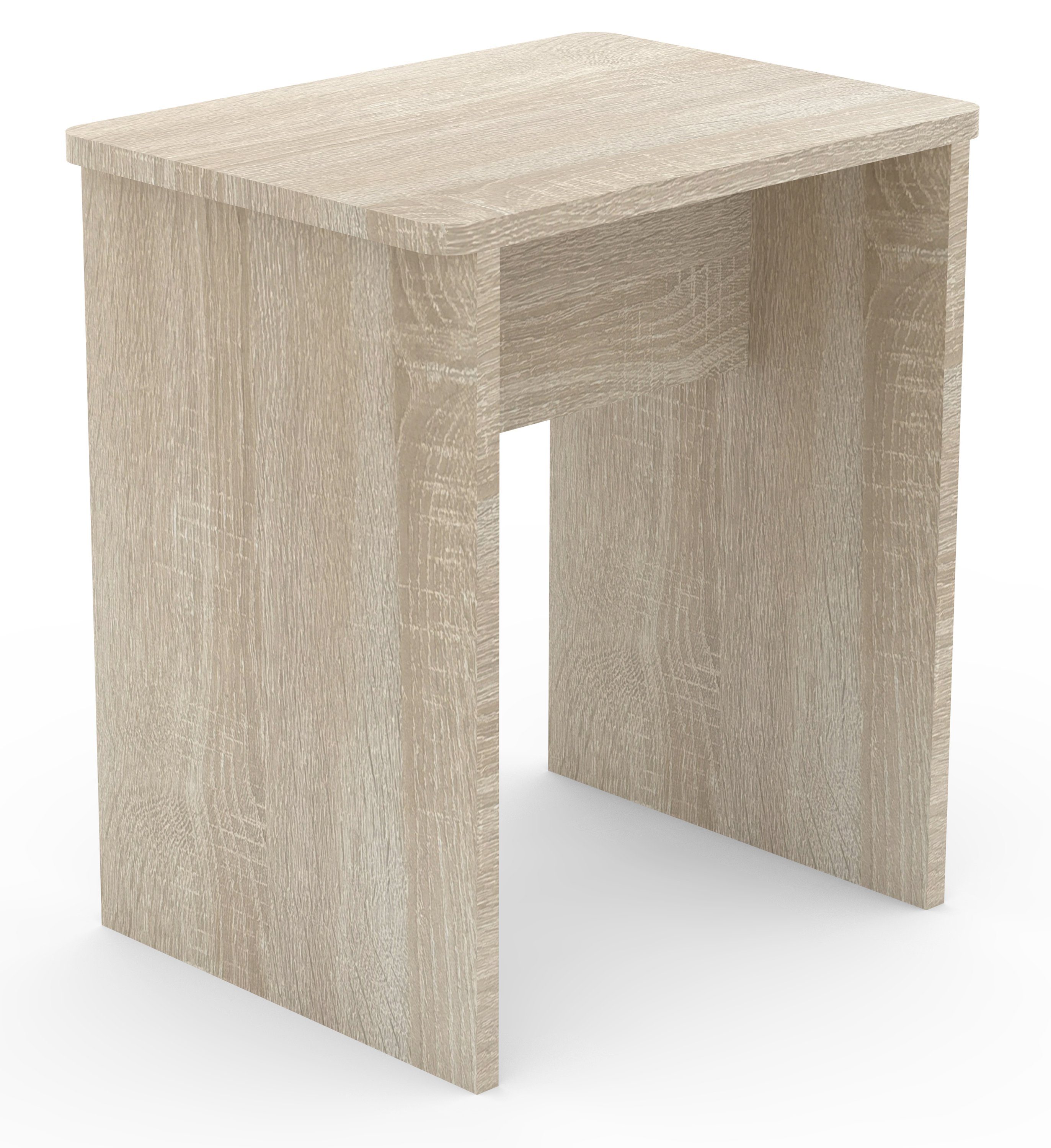 VCM Essgruppe Sitzhocker Würfel Fußablage Beistelltisch Esal, (Set, 1-tlg., 1x Hocker)
