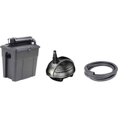 Pontec Teichfilter Teich-Filterset 8000 mit UVC und Pumpe, mit UVC-Klärgerät