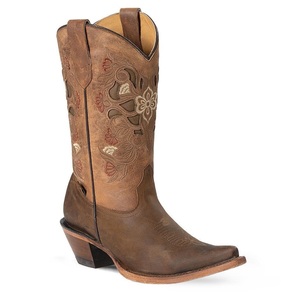 Stars & Stripes Westernstiefel WBL-69 Ковбойские floral bestickt