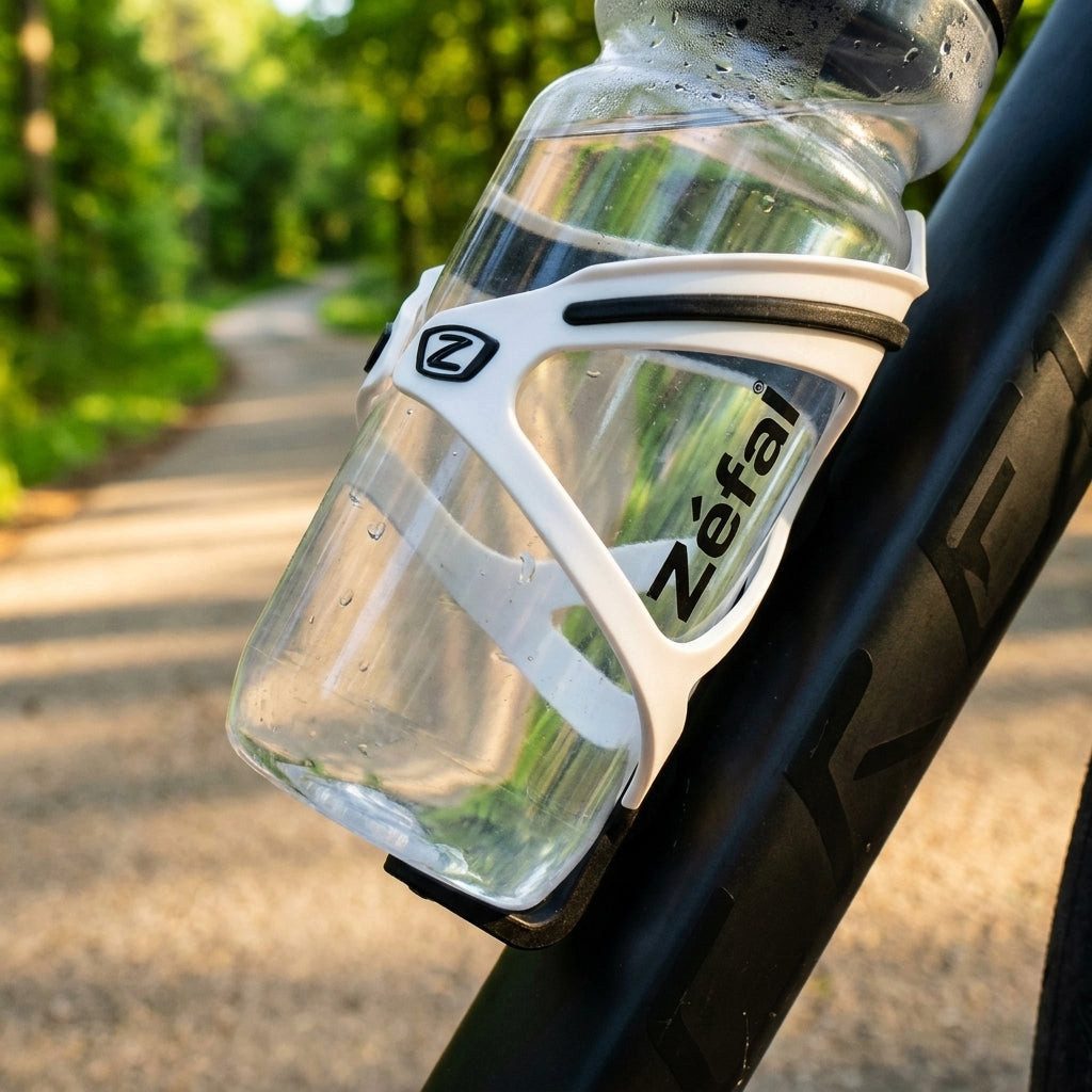Zefal Trinkflasche Zefal Trinkflaschenhalter Pulse B2 weiß