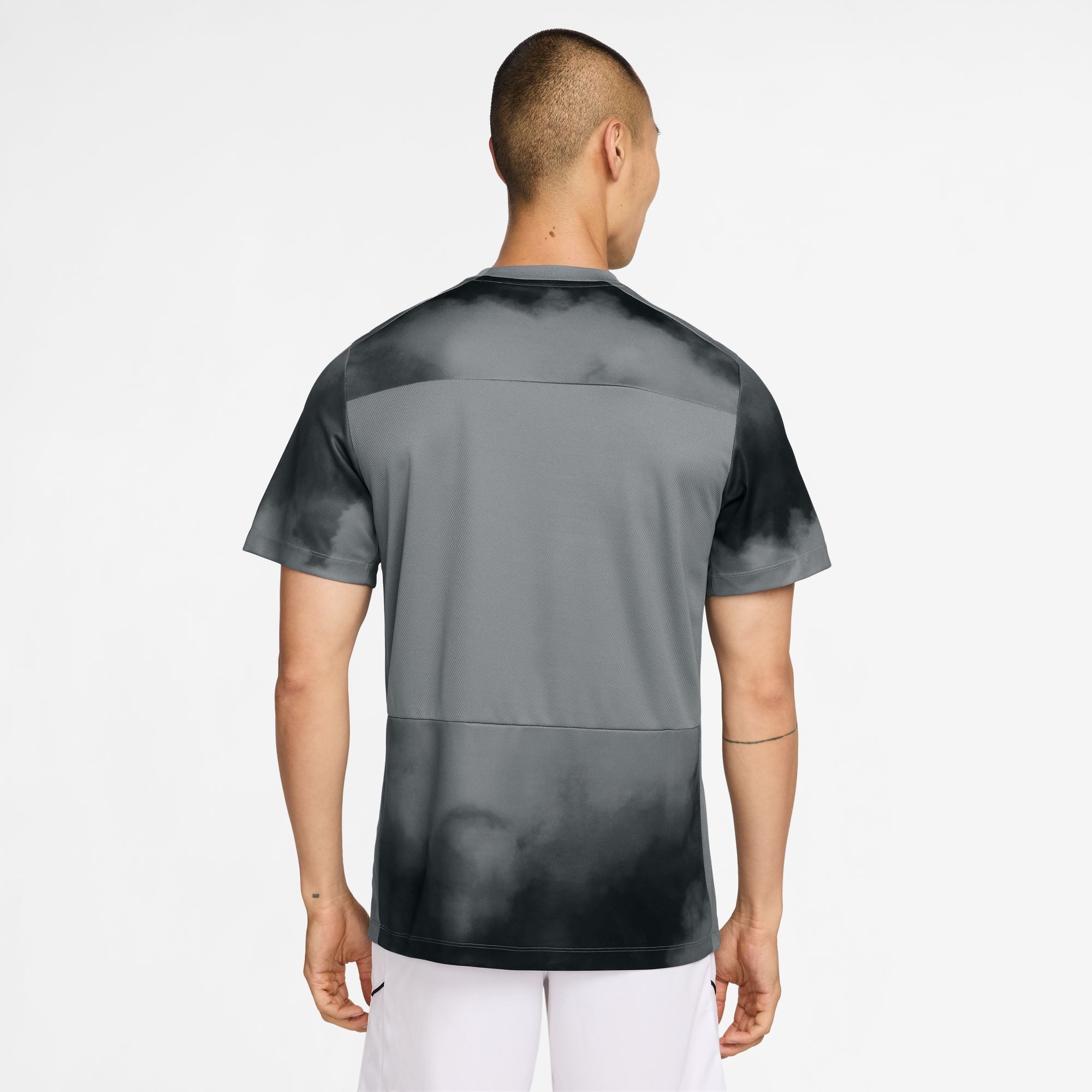 Nike Fußballtrikot M NK DF ACD+ SS TOP GX AOP Fußball, sportlicher Stil, leichtes Tragegefühl