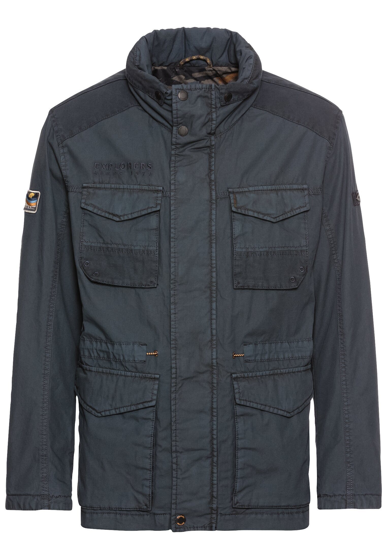 Outdoorjacke aus reiner Baumwolle