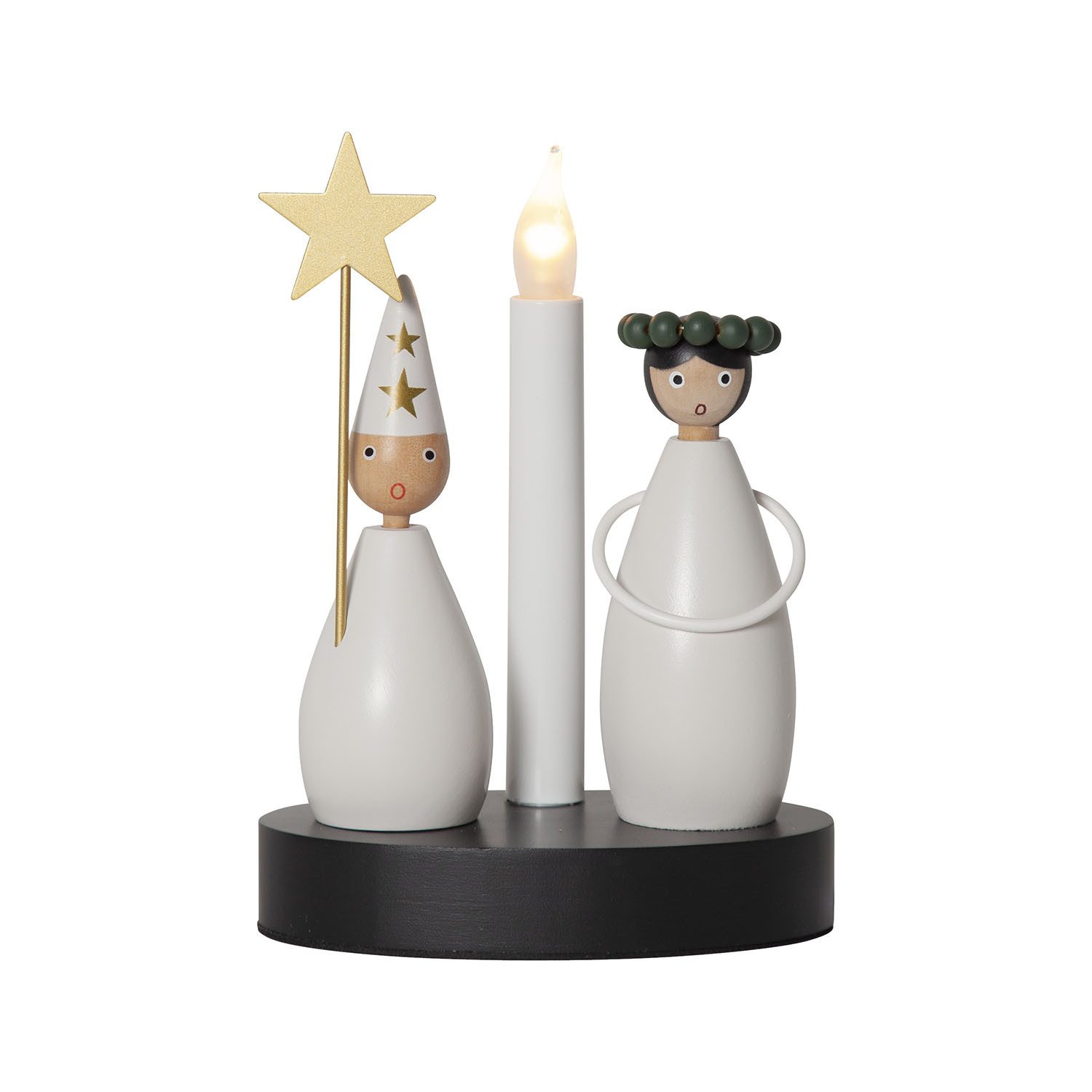 STAR TRADING LED Schwibbogen Kerzenleuchte Christmas Joy (1-tlg)