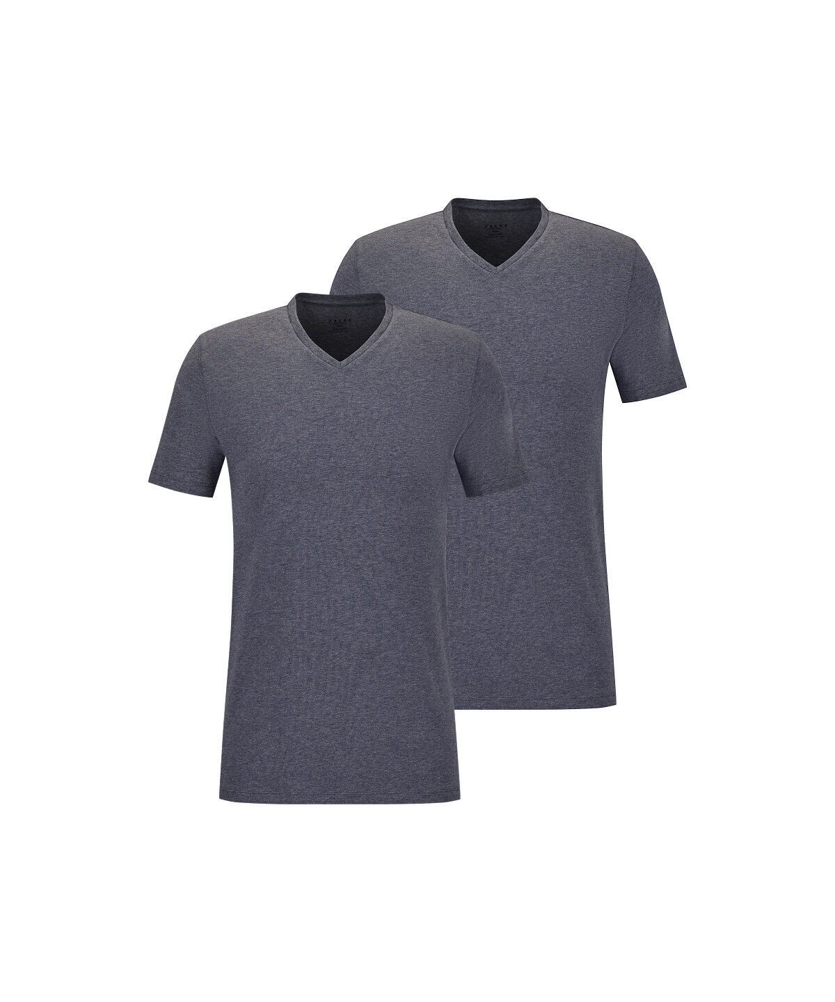 FALKE T-Shirt FALKE Underwear - Kurzarmshirt Daily Comfort (2-tlg., 2) Softe Baumwolle mit Elasthan