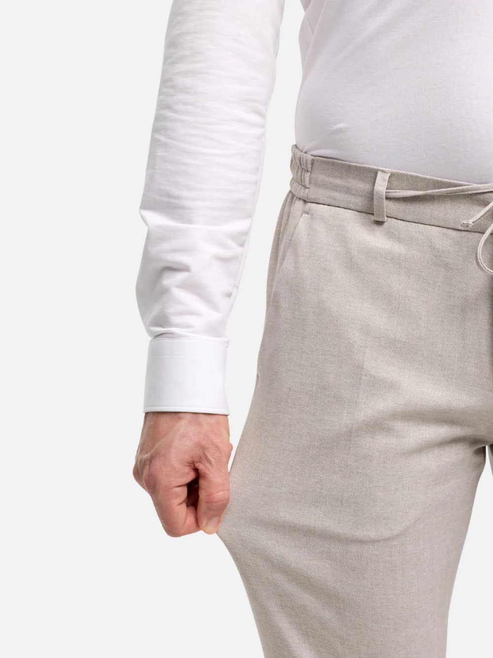 ZUITABLE Anzughose Herren Stretch Jersey-Anzughose Zuitable DiSpartaflex SE Business-Hose