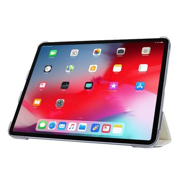 König Design Tablet-Hülle Apple iPad Pro 11 (2020), Schutzhülle für Apple iPad Pro 11 (2020) Tablethülle Schutztasche Cover Standfunktion Weiß