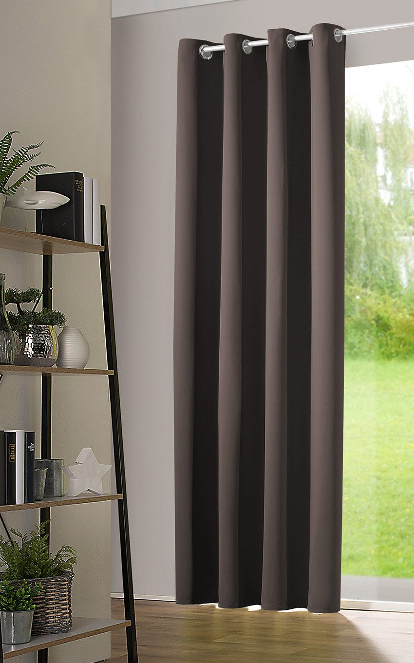 heimtexland Verdunkelungsvorhang Thermo- Verdunkelungsgardine Vorhang Ösens günstig online kaufen
