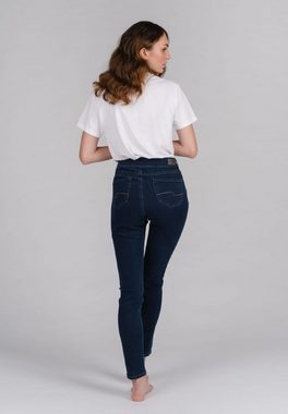 ANGELS Slim-fit-Jeans Jeans Skinny mit sportivem Denim mit Label-Applikationen