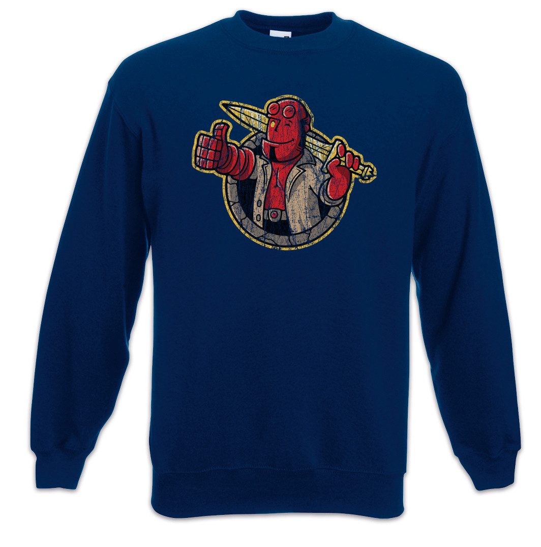 Sweatshirt Hell B Sweatshirt Agent Logo Movie Hellboy Mike Mignola Boy Anung Un