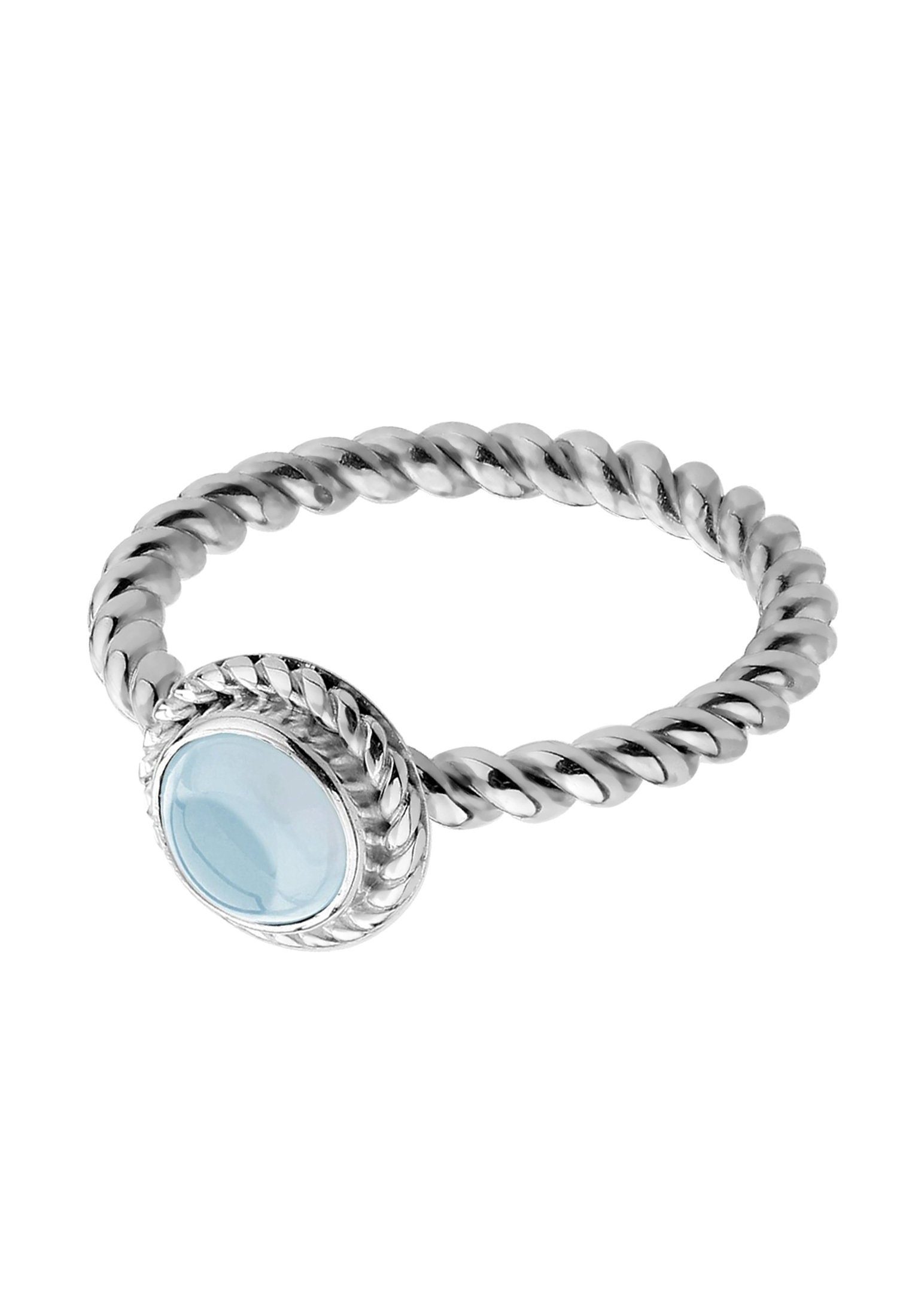 Nenalina Fingerring Aquamarin Geburtsstein März Trend Edel 925 Silber günstig online kaufen