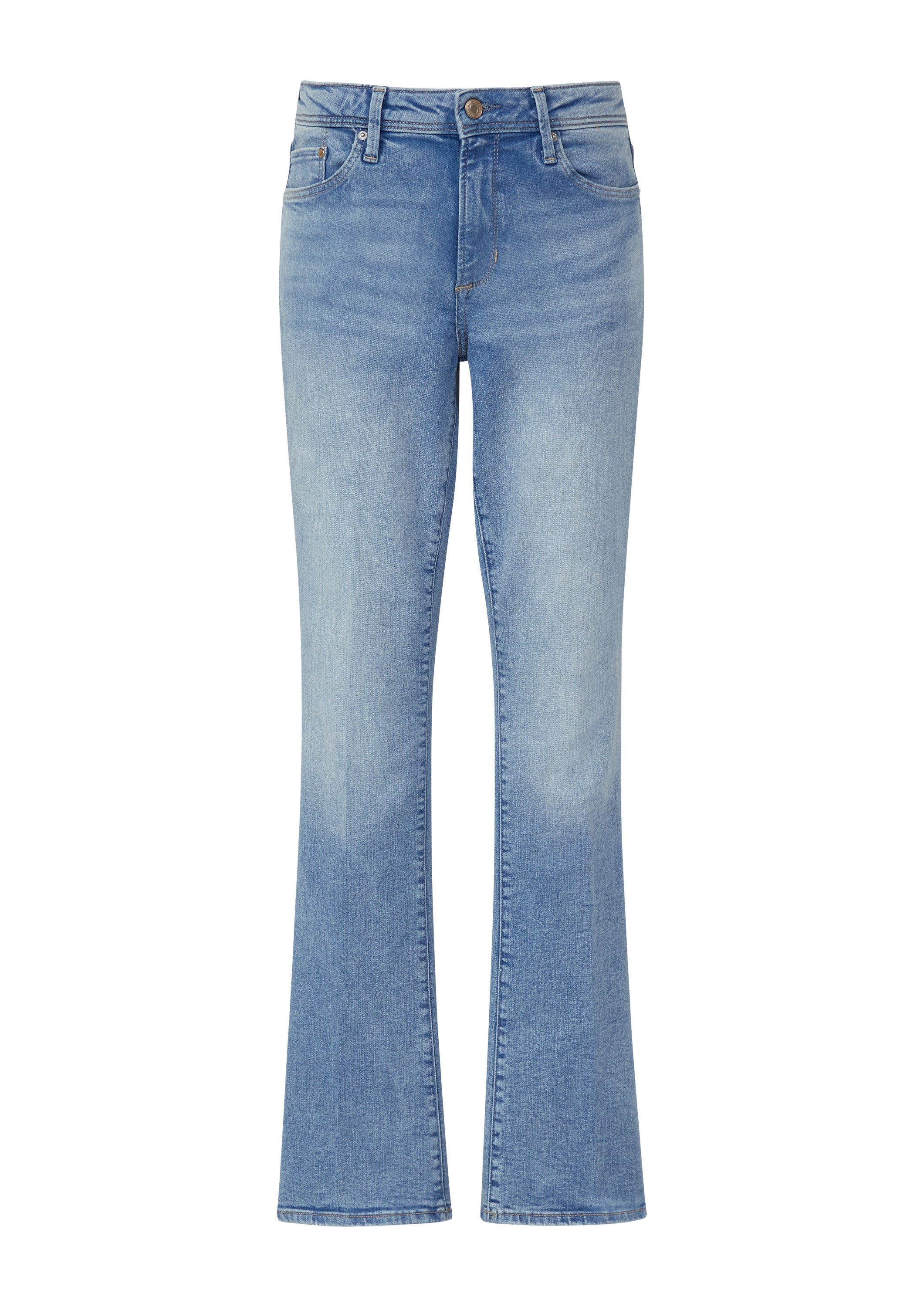 s.Oliver Bootcut-Jeans Jeans-Hose BEVERLY Jeans Beverly / Slim Fit / Mid Ri günstig online kaufen