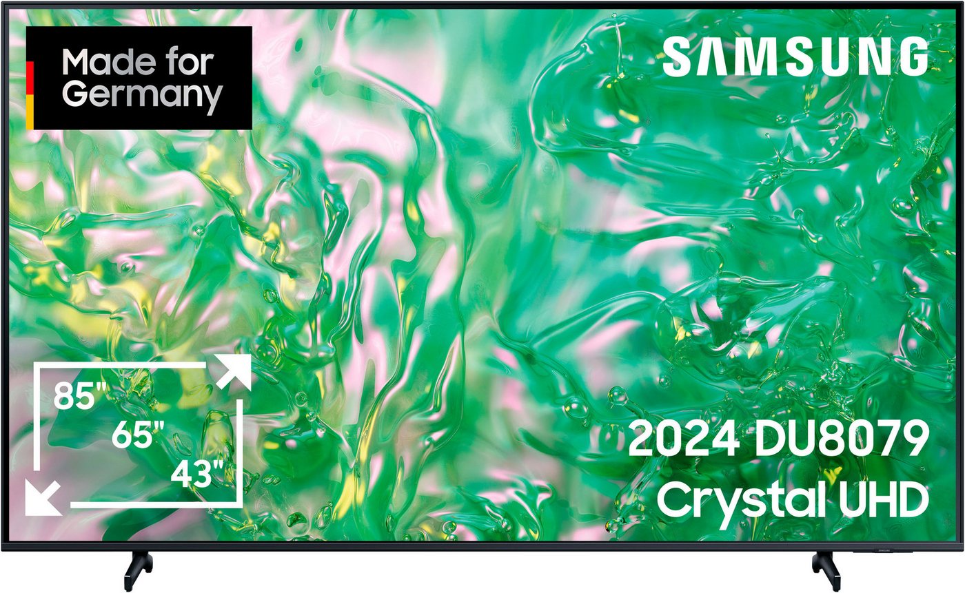 Samsung GU85DU8079U LED-Fernseher (214 cm/85 Zoll, 4K Ultra HD, Smart-TV) schwarz ! RABATT: 38.36% Samsung GU85DU8079U LED-Fernseher (214 cm/85 Zoll, 4K Ultra HD, Smart-TV) schwarz ! RABATT: 38.36%