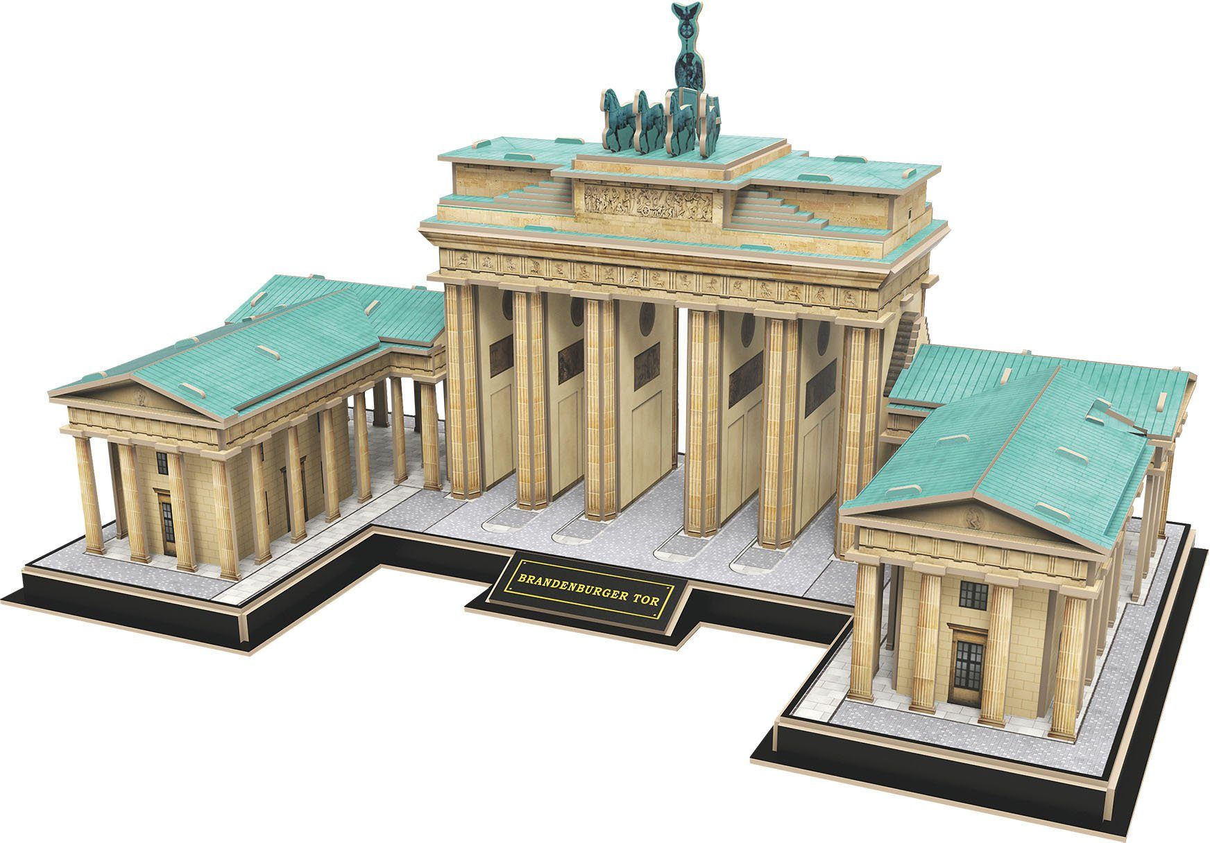 Image of REVELL Brandenburger Tor-30th Anniversary German Reunion 3D Puzzle, Mehrfarbig