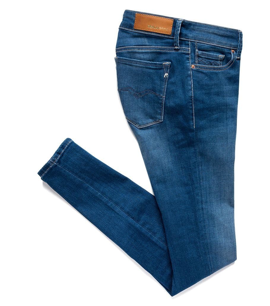 Replay Skinny-fit-Jeans NEW LUZ Jeanshose mit Stretch