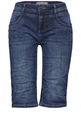 STREET ONE Gerade Jeans softer Materialmix