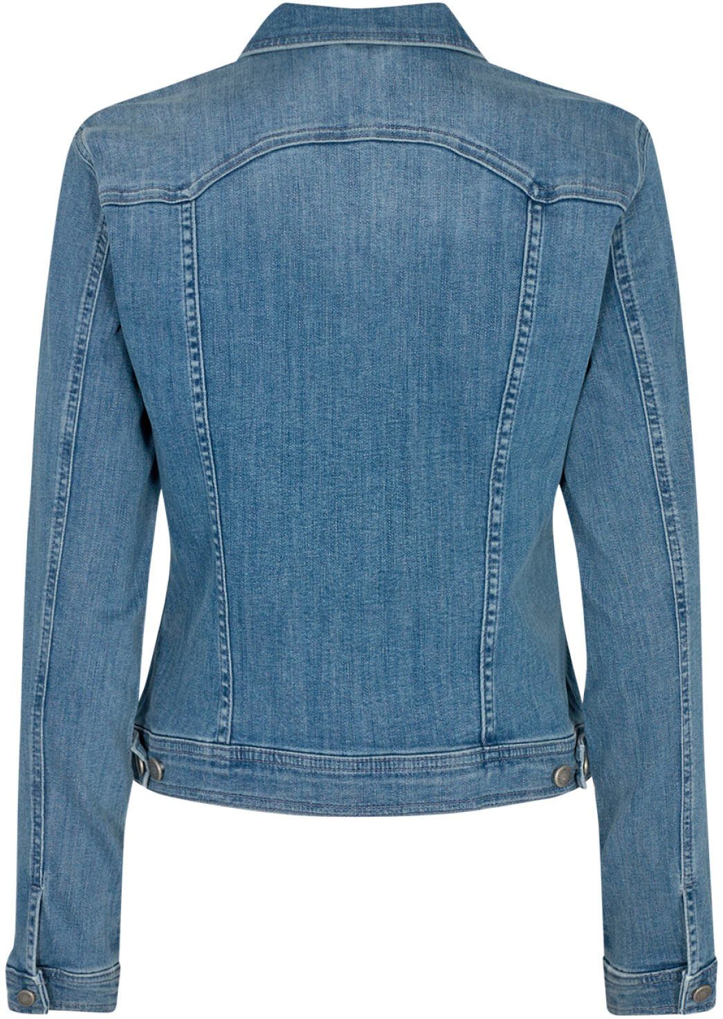 LIGHT 3 taillierte 2020 soyaconcept BLUE DENIM SC-KIMBERLY Jeansblazer Form