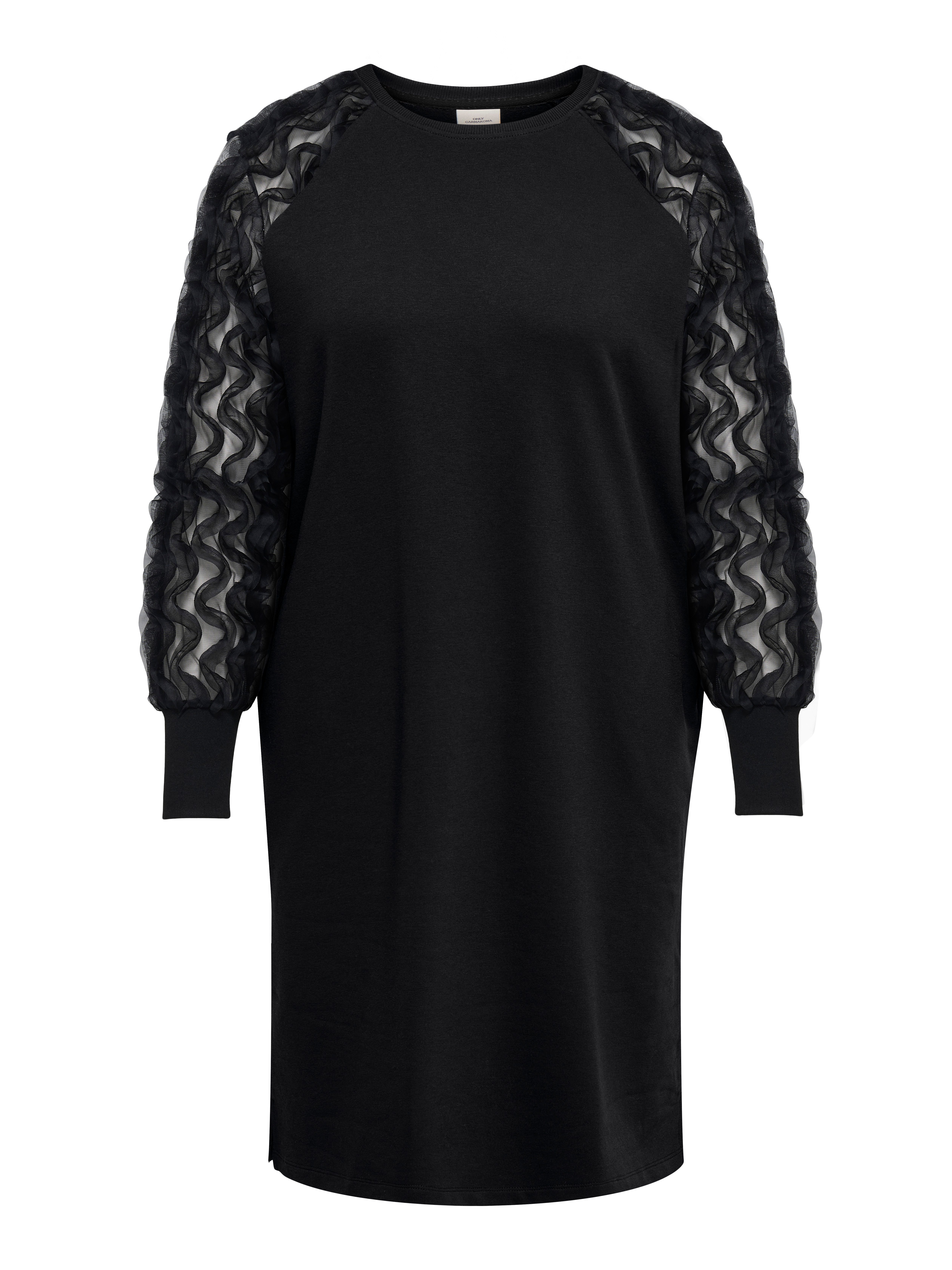 Minikleid CARAMIRA L/S O-NECK ABK DRESS JRS