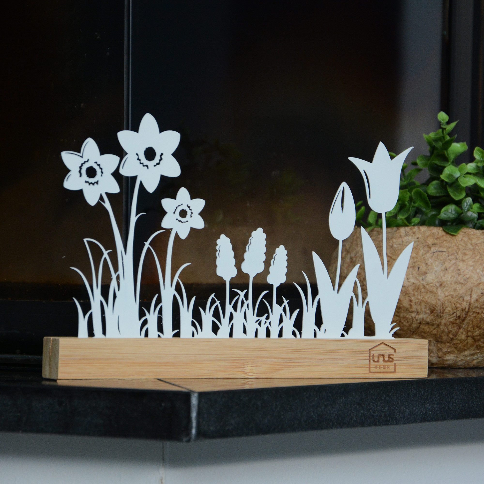 UNUS HOME Dekofigur (Weiß), Frühlingsaufsteller, Blumendekoration, günstig online kaufen