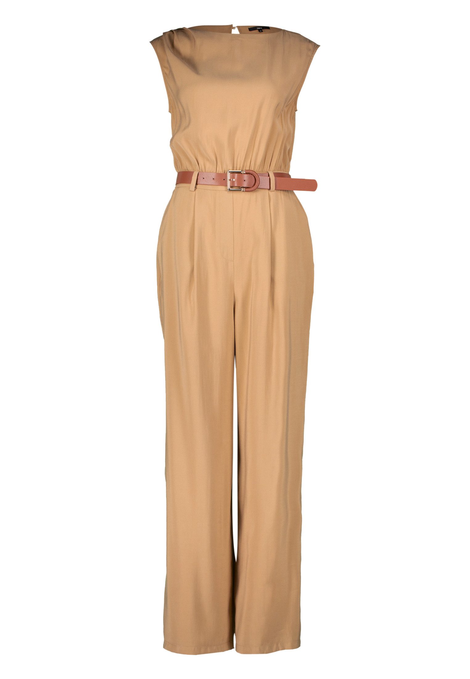 Zero Midikleid "zero Midikleid mit Bindegürtel", Knopfleiste günstig online kaufen