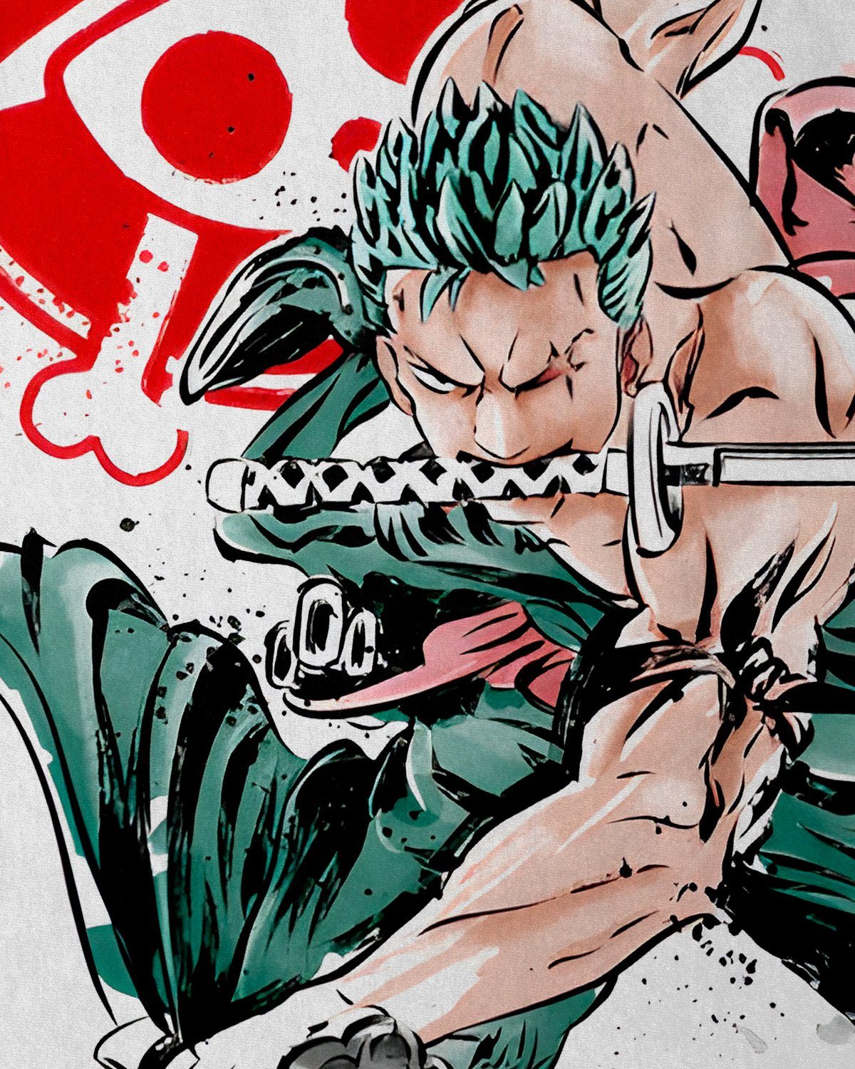 style3 T-Shirt Pirate Hunter one piece japan anime luffy manga monkey ruffy günstig online kaufen