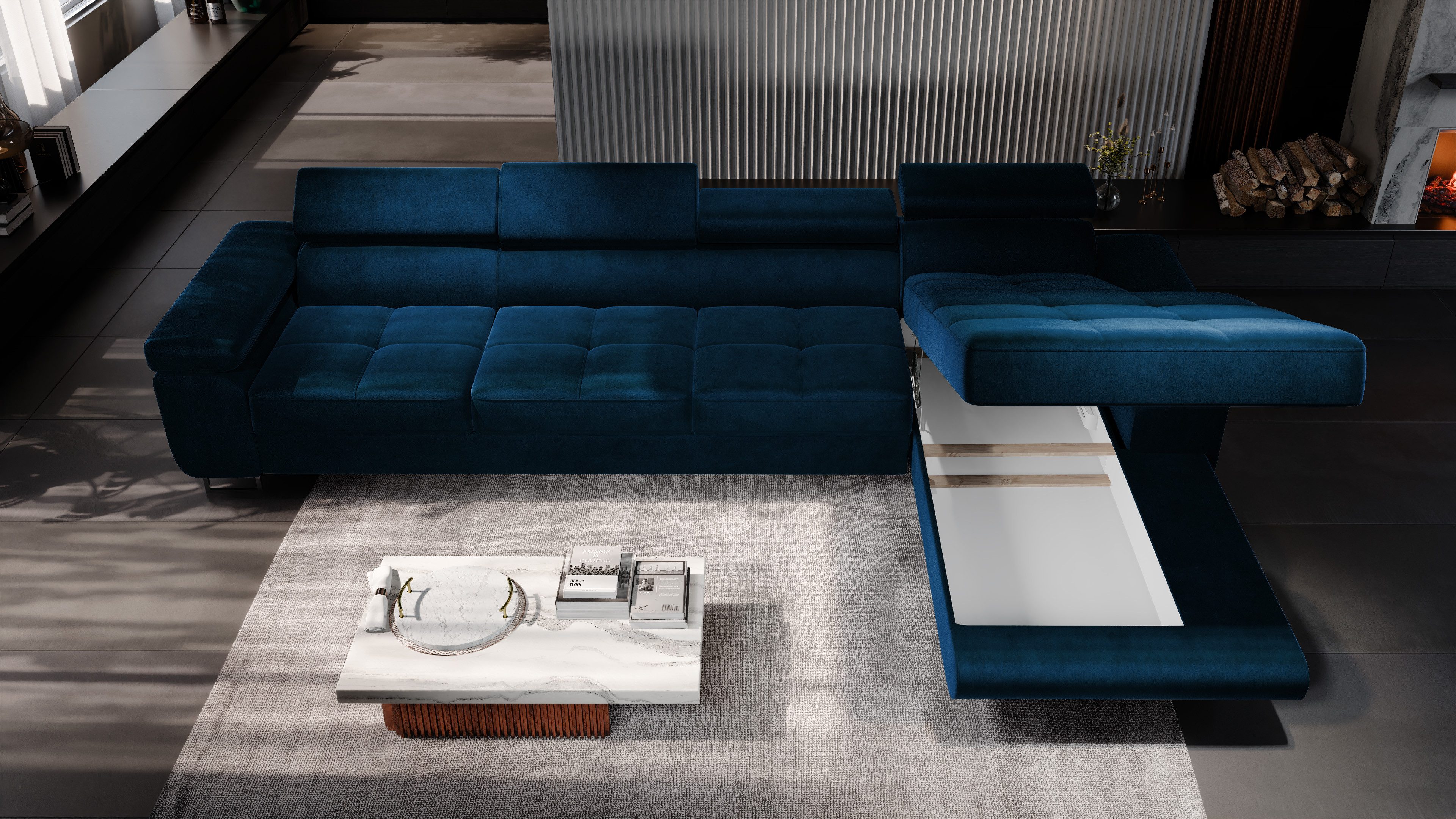 NEXT COLLECTION Ecksofa Alonzo Maxi, Verstellbare günstig online kaufen