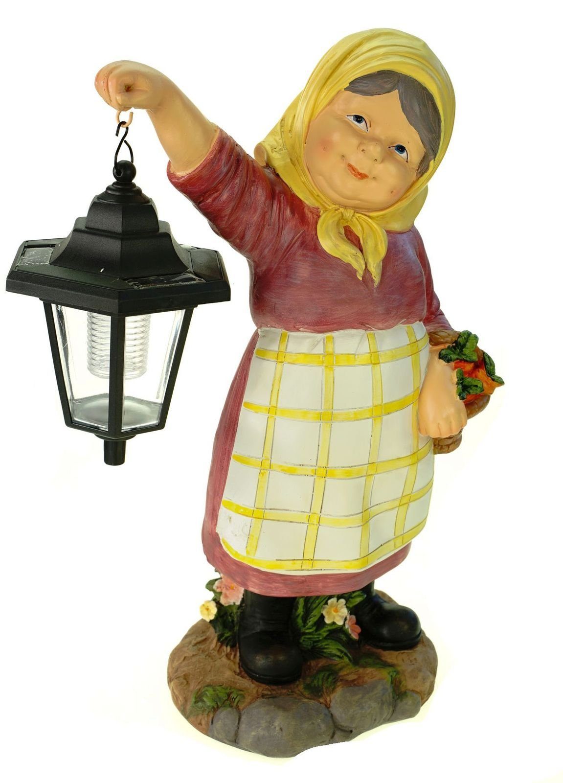 Kremers Schatzkiste Gartenfigur Oma Edeltraud mit günstig online kaufen