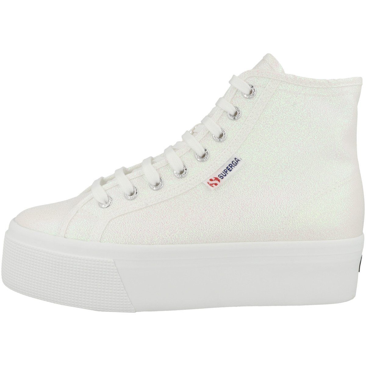 Superga 2708 Hi Top Lame Damen Sneaker