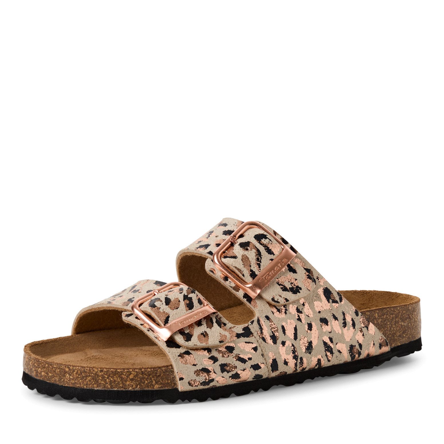 Tamaris Tamaris Damen Pantolette 1-27503-42-490 BEIGE/LEOPARD günstig online kaufen