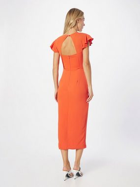 TFNC Maxikleid MAELA (1-tlg) Volant, Cut-Outs, Falten